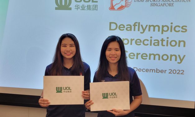 Monetary Awards for Singapore’s Deaflympians by UOL Group Limited